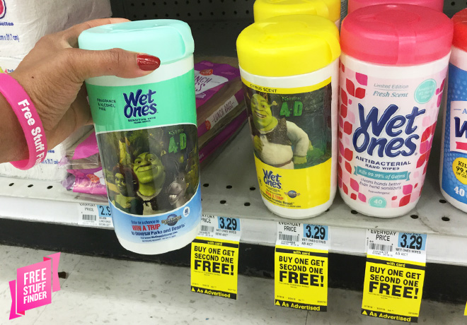 Wet Ones Canisters and Singles, JUST $1.14 at Rite Aid (Regularly $3.29)