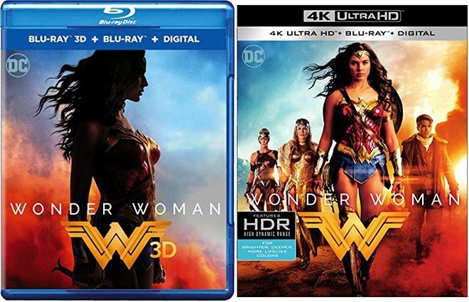 Wonder Woman 3D Blu-Ray or 4K UltraHD Movie Only $19.99 (Reg $30) - Best Price!