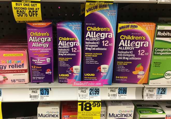 *NEW* $8 in Allegra Coupons - Print Coupons Now! (Deals at Rite Aid)