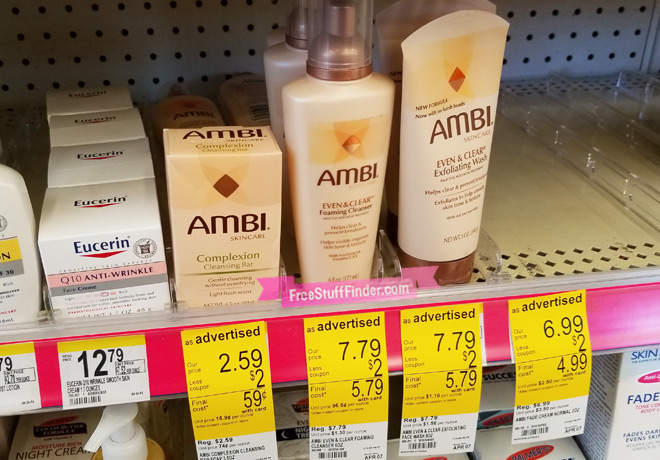 Ambi Complexion Cleansing Bar Soap (3.5 oz) Only $0.59 at Walgreens - Reg $2.59