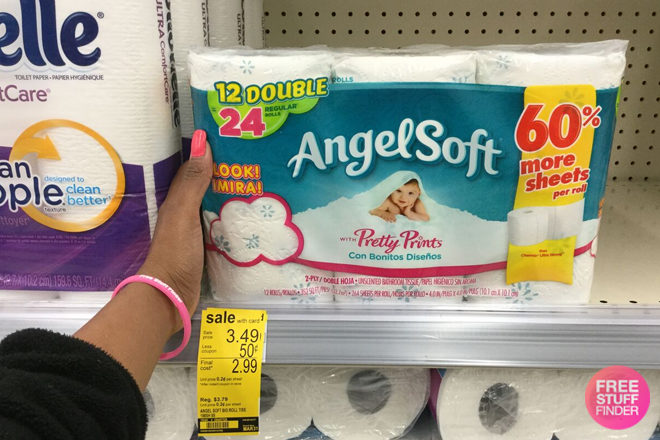 Angel Soft Bath Tissue JUST $2.49 at Walgreens - Reg $3.79 (Print Now!)