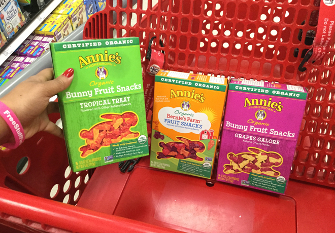 Annie’s Organic Deals As Low As $0.49 at Target (Mac & Cheese, Crackers, Gummies)