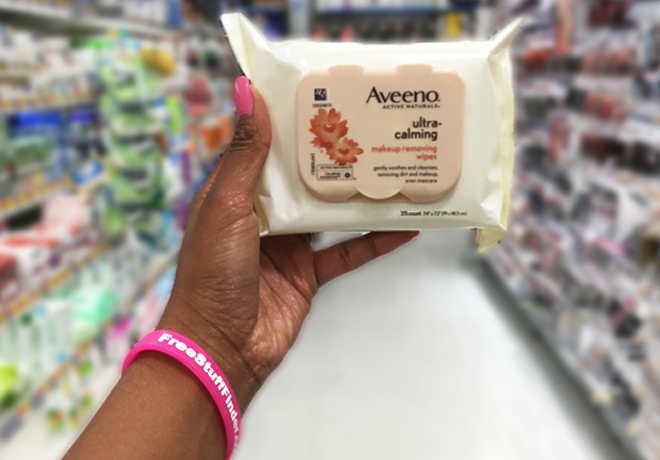 *HOT* 50% Off Aveeno Products - Makeup Wipes Just $2.48 at Walmart