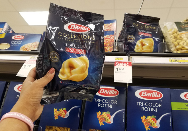 *HOT* Barilla Three Cheese Tortellini for ONLY $0.89 at Target (Reg $4.79)