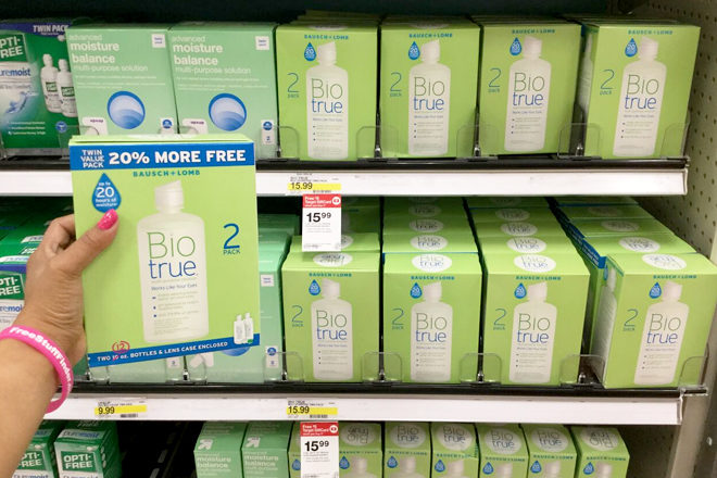 *NEW* $24 In Eye Care Coupons (Just $7.49 Contact Solution Twin Packs at Target!)