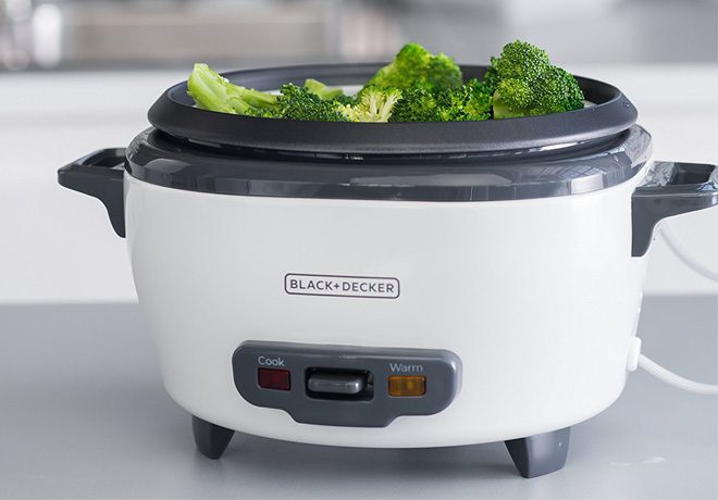 BLACK+DECKER Rice Cooker and Food Steamer ONLY $15.55 on Amazon