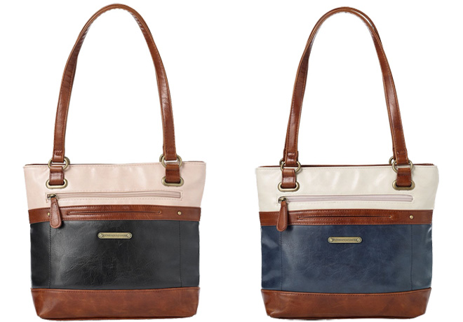 BonTon: Stone Mountain Leather Donna Tote Only $35.28 (Regularly $169)