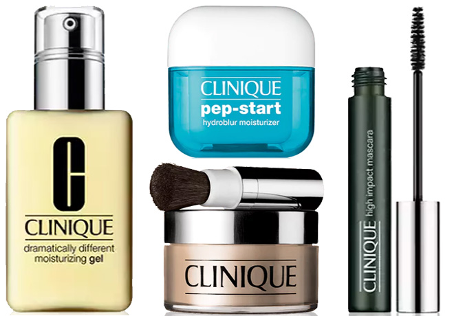 Clinique Cosmetics 25% Off + FREE Samples + FREE Shipping (Starting at $10.88)