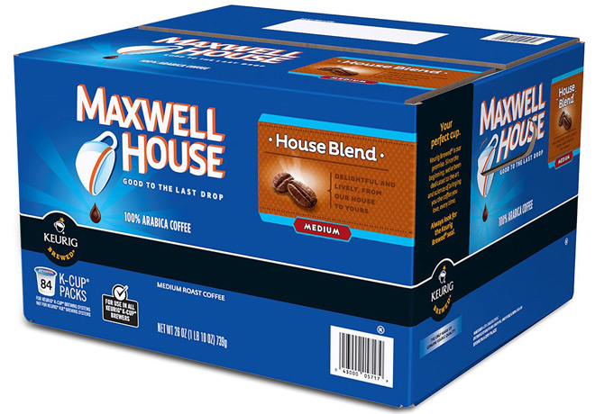 Maxwell House Coffee K-Cups 84-Pack $19.81 at Sam's Club, Reg $30.48 (In-Store Only - Just $0.24 per Cup!)