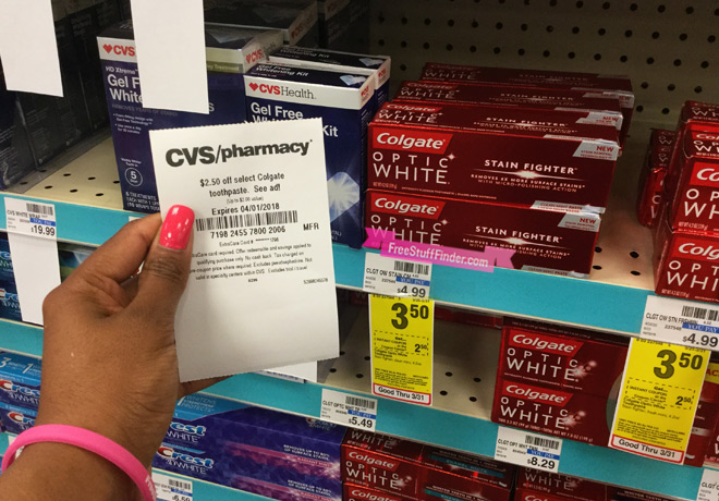 FREE Colgate Optic White Toothpaste at CVS