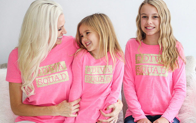 Matching Family Tees Starting at JUST $2.37 (Reg $10) + FREE Shipping