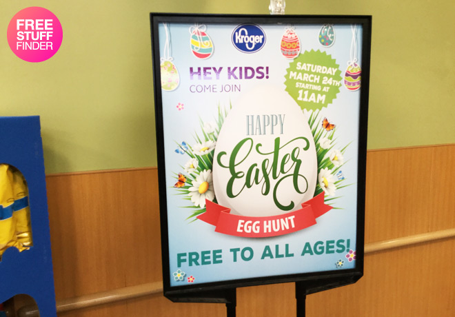 FREE Easter Egg Hunt for Kids at Kroger (3/24 at 11AM!)