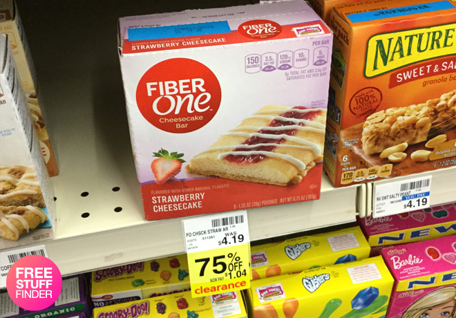 Clearance Find: Fiber One Cheesecake Bars ONLY $0.16 Per Bar