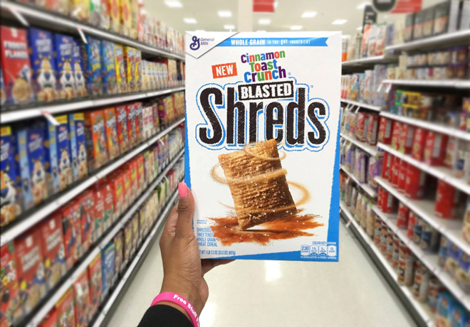 *HOT* General Mills Blasted Shreds Cereal Just $0.99 at CVS – New Product!