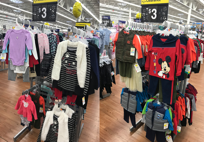 Walmart Clearance: Kids' Clothing Deals Starting at ONLY 50¢ or Pay $3 for the Outfit!