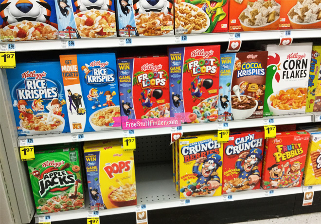 Kellogg's Cereal Only $1.37 at Rite Aid (Regularly up to $5)