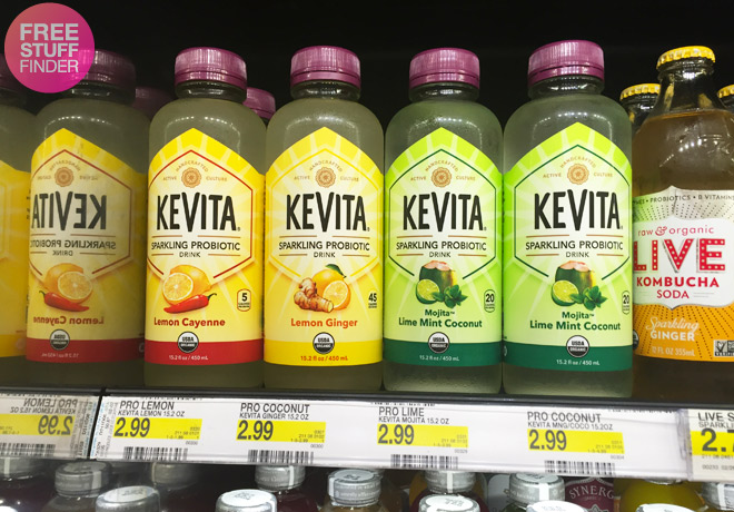 KeVita Sparkling Probiotic Drinks Only $0.89 at Target (Reg $3 - No Coupons Needed!)