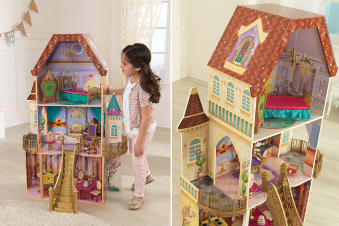 KidKraft Disney Belle Enchanted Dollhouse ONLY $59.97 + FREE Shipping (Reg $150)