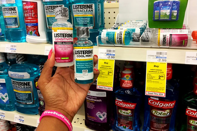 SO EASY! Listerine Mouthwash Only $0.99 at CVS (Reg $3)