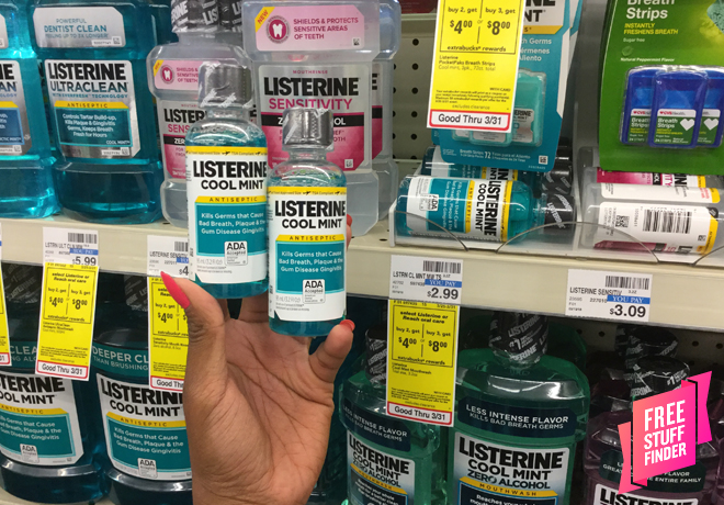 CVS: Listerine Mouthwash JUST $0.32 - Regularly $3 (No Coupons Needed!)