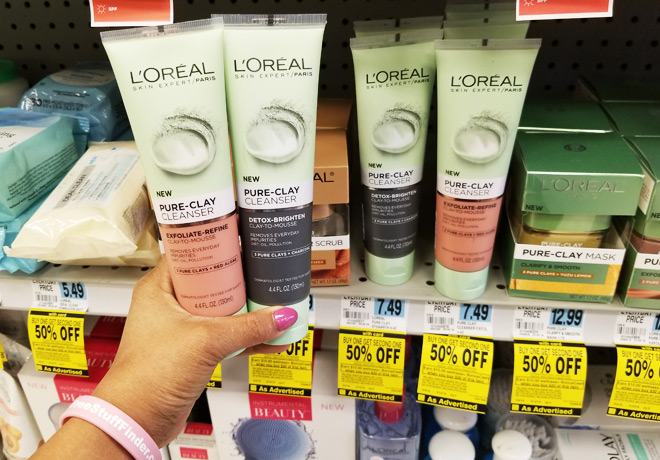 L'Oreal Cleansers & Lip Balm Just $2.07 at Rite Aid - Reg $8