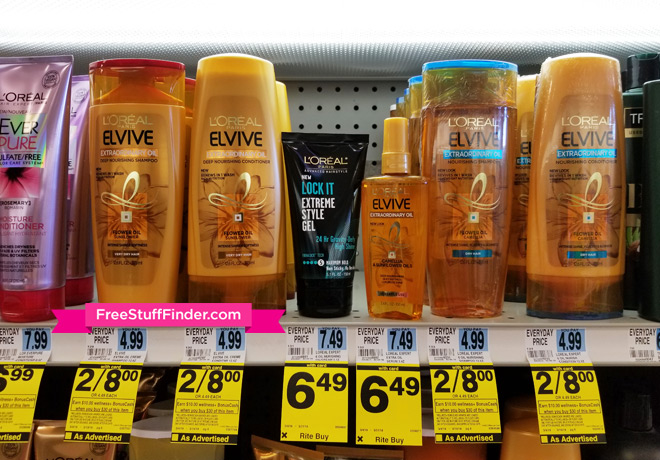 *HOT* FREE L'Oreal Elvive Hair Care Product (12.6 oz) at Rite Aid - Stock Up NOW!