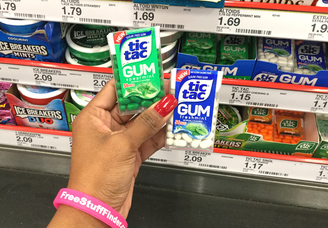 *HOT* $0.07 Tic Tac GUM 56-Pieces at Target (Load Now) - Regularly $1.15!