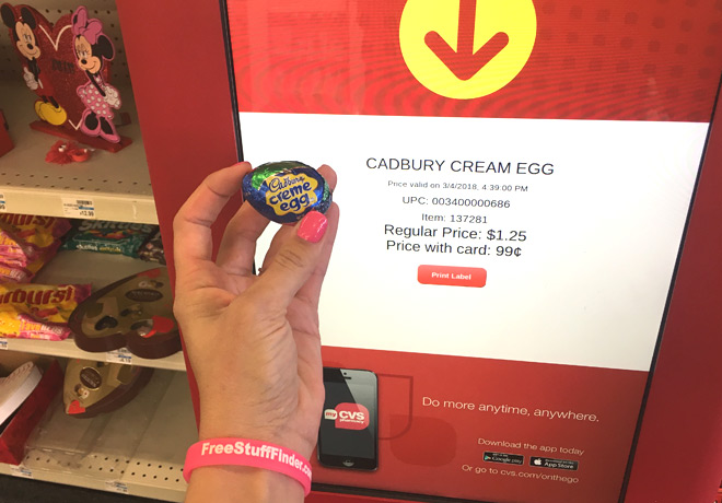 $0.25 Cadbury Cream Eggs at CVS (80% Off!)