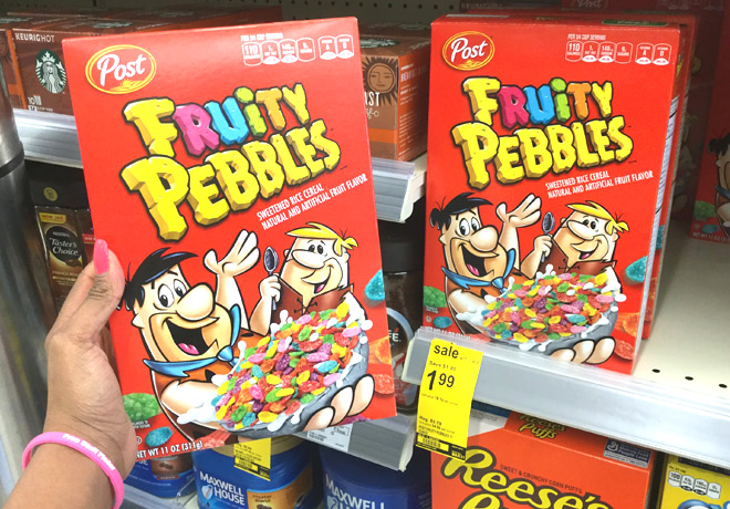 Print Now! $0.94 Post Pebbles Cereals at Walgreens - Regularly $3.79