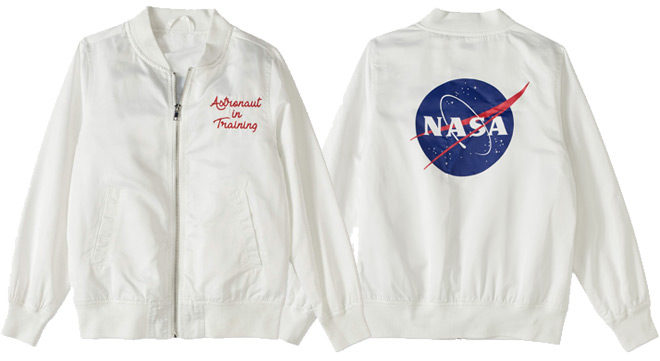 NASA Girls Astronaut in Training Bomber Jacket ONLY $5 + FREE Pickup (75% Off!)