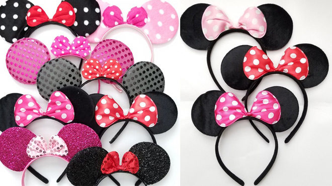 Disney Mickey & Minnie Mouse Ears Only $2.99 (Multiple Styles - Reg $10!)