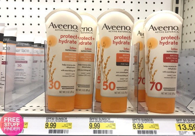 *HOT* $4.74 (Reg $10) Aveeno Sunscreen Lotion at Target (Print Now!)