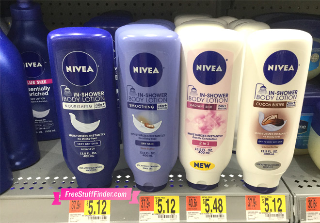 Print Now! $2 High Value Nivea In-Shower Lotion Coupon (Only $3.12 at Walmart!)