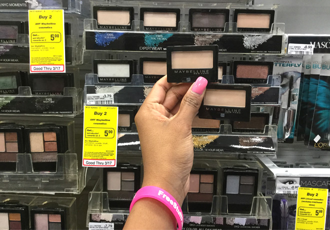 $0.29 Maybelline Expert Wear Eyeshadow at CVS (That's 92% Off - Print Now!)