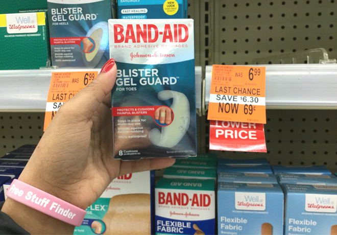 Clearance Find: $0.19 Band-Aid Blister Gel Guards at Walgreens (Regularly $7!)