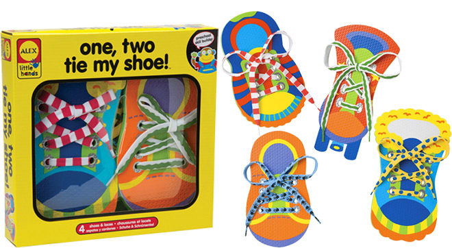 Amazon: ALEX Toys Little Hands One Two Tie My Shoe ONLY $5.36 (That's 68% Off!)