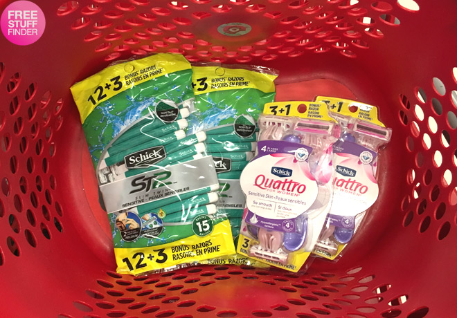 FREE Schick Disposable Razors at Target + $6.04 Moneymaker - Print Now!