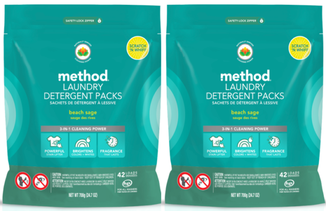 Target: Method Laundry Detergent Packs for ONLY $7.79 (Regularly $13) - Ends Today!