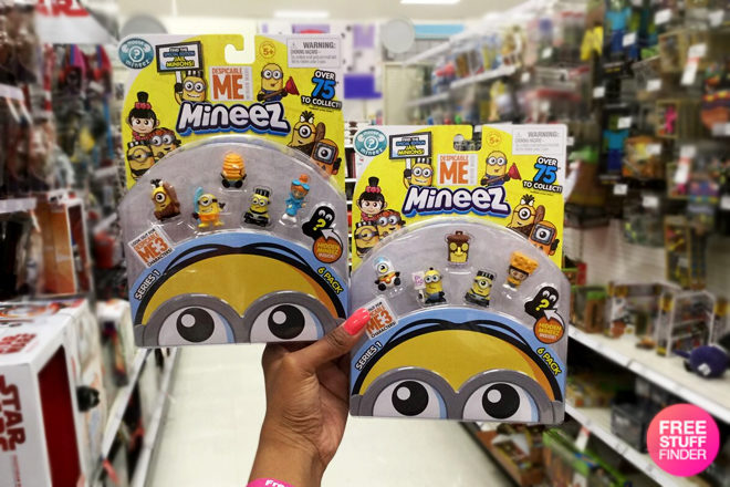 Target: Despicable Me Mineez Figures 6-Pack, Just $2.99 (Regularly $10) - 70% Off!