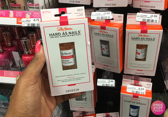 *HOT* Sally Hansen Hard As Nails Hardener ONLY 99¢ at CVS (Reg $4)