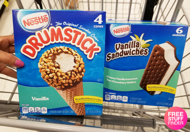 *RARE* Nestle Novelty Ice Cream 50% Off at Rite Aid (ONLY $2.65 - No Coupons!)