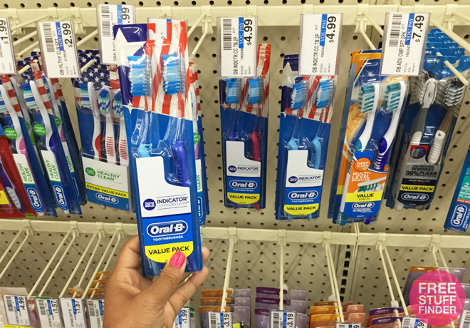 Oral B Indicator Toothbrushes (2-pack) for ONLY $1.99 at CVS (Regularly $5!)