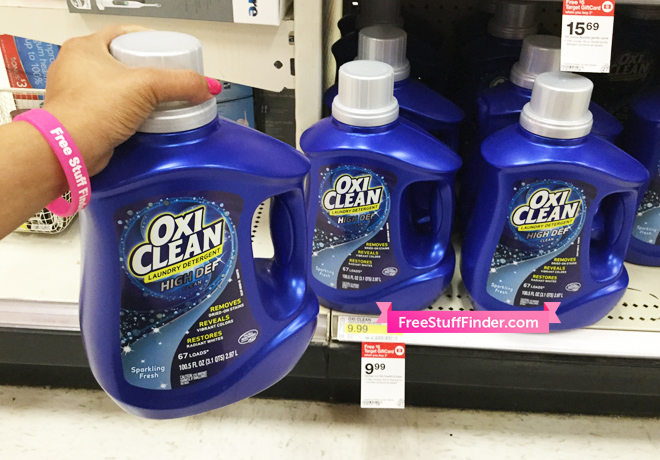 OxiClean Laundry Detergent ONLY $5.49 at Target (Reg $10) - Print Coupon Now!