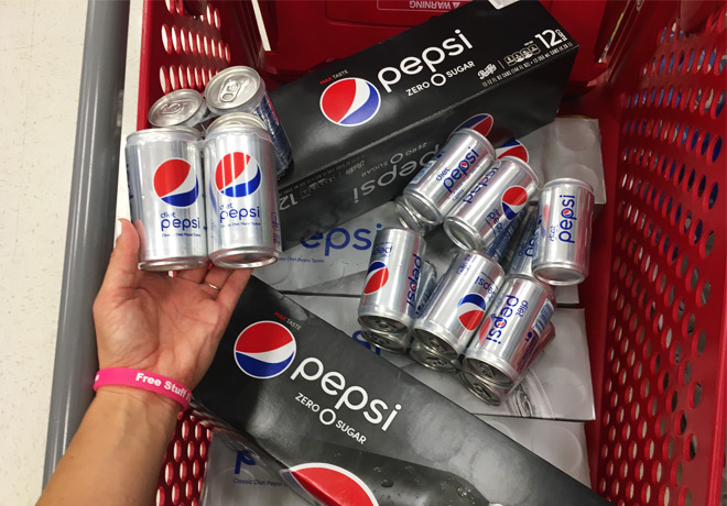 Stock Up on Diet Pepsi for ONLY $16.75 at Target - Regularly $50.26 (88 Cans/Bottles!)