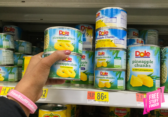 Dole Canned Pineapple Only $0.54 at Walmart (Regularly $0.86) - Print Coupon Now!