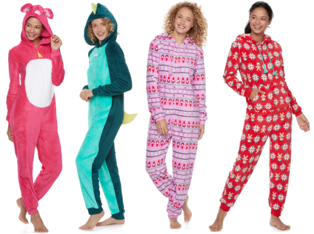 Juniors SO Costume One-Piece Pajamas Only $10 + FREE Shipping at Kohl's (Regularly $48)