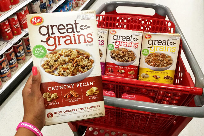 Post Great Grains Cereal at Target JUST $0.59 (Regularly $2.79) - Print Coupon Now!