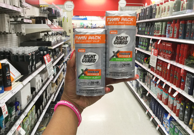 Right Guard Xtreme Twin Packs Just $1.69 at Target (Reg $6) - Today Only!