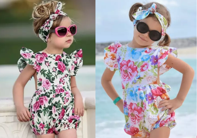 CUTE! Kids Rompers Only $13.99 (Reg $25)