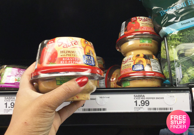 Sabra Hummus To Go, Just $0.99 at Target (Regularly $2 - Load Cartwheel Now!)